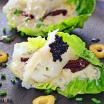 Ensalada con bacalao ahumado