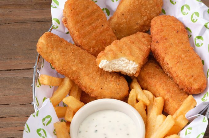 Carne de pollo de origen vegetal