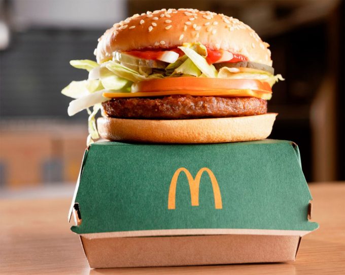 Hamburguesas veganas de McDonald’s