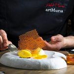 Postre de restaurante