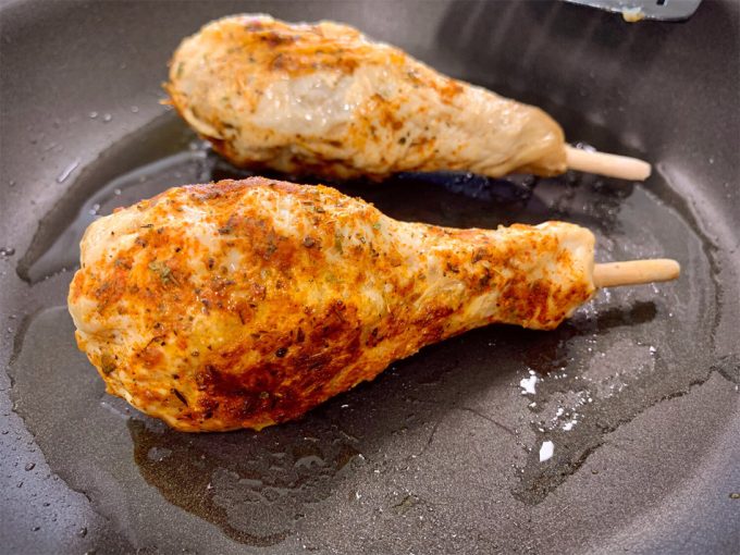 "Alitas de pollo" vegetales