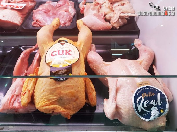 Pollo amarillo, campero, de corral...