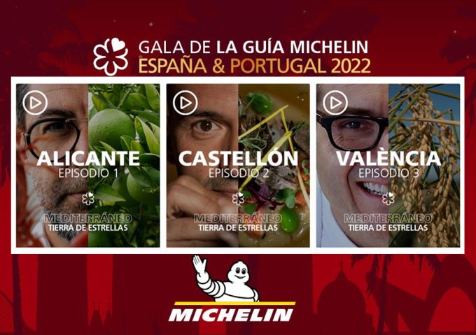 Gala Guía Michelin España y Portugal 2022 Mediterráneo, tierra de Estrellas