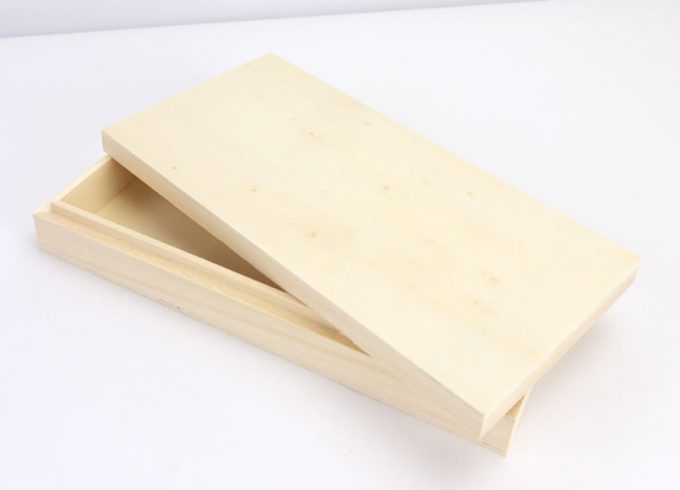 Caja de madera para turrón