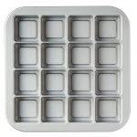 Prepara 16 mini brownies jugosos y crujientes