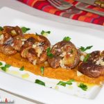 Pesto de calabaza y ajo asado