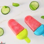Receta de polos de sandía, pepino y lima