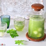 Melón, pepino y hierbabuena