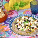 Caviar de berenjena y tahini