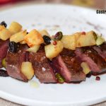 Platos salados con pera