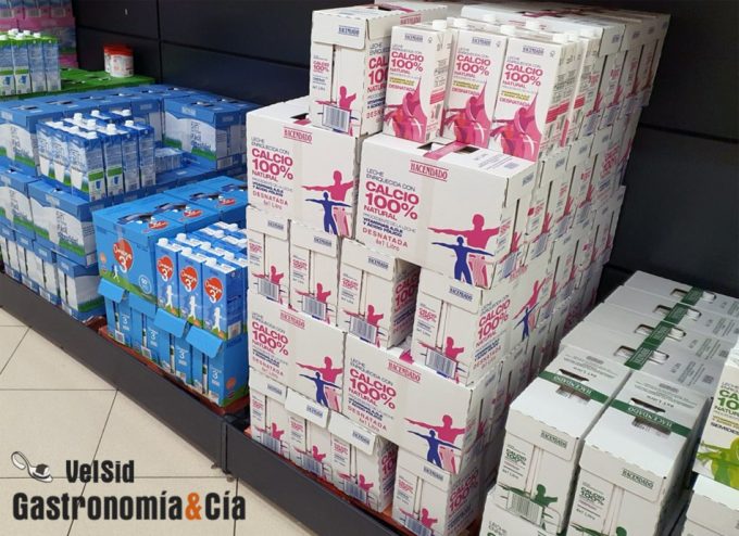 Leche Hacendado de Mercadona