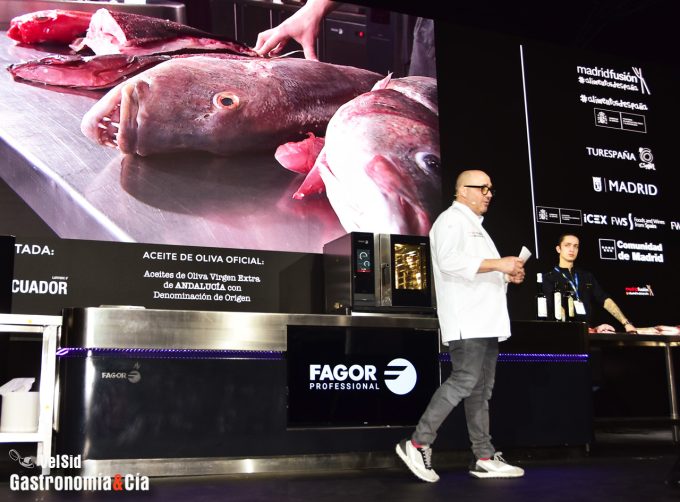 Pescados madurados y brasas