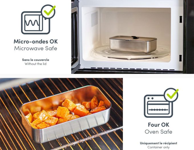 Fiambrera horno y microondas
