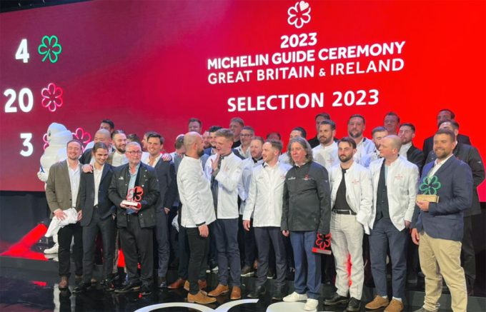 Restaurantes con estrella en Reino Unido e Irlanda