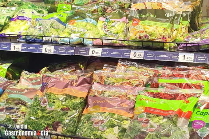 No lavar las ensaladas de cuarta gama