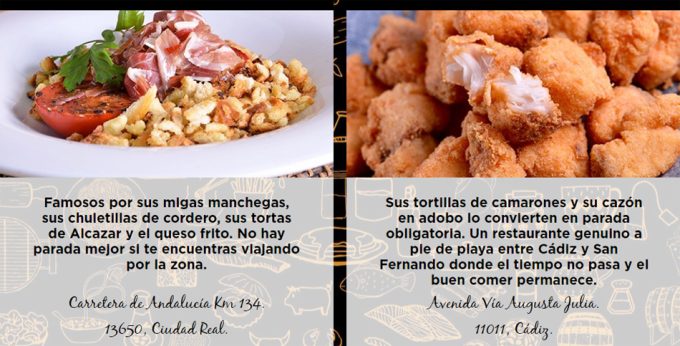 Comer en Carretera Guía