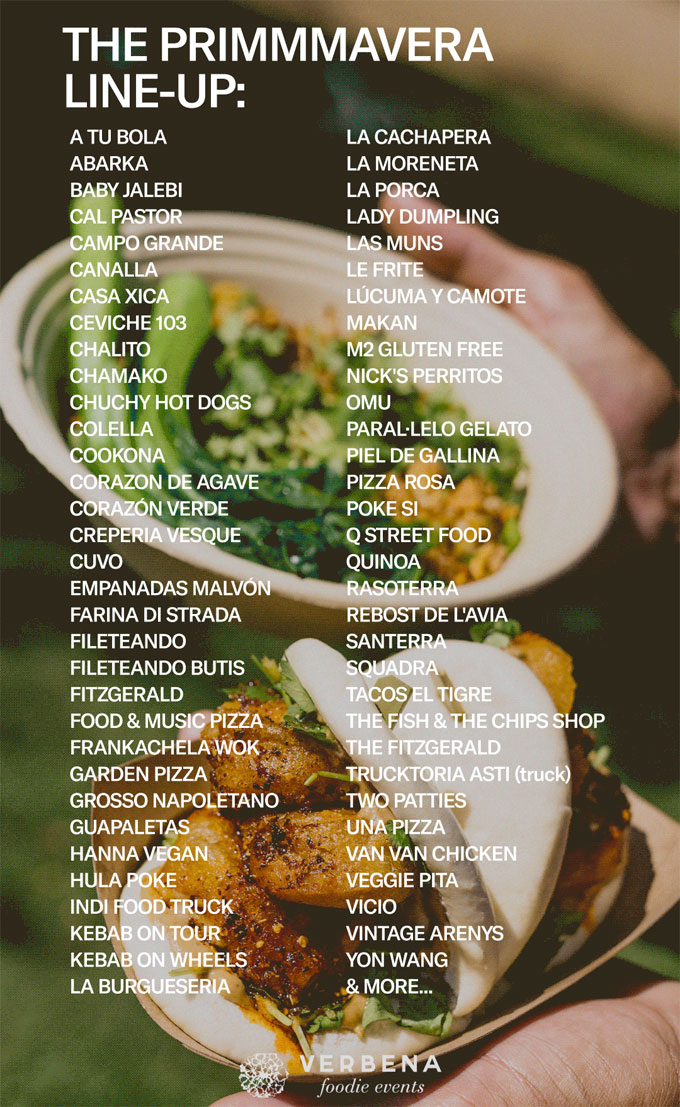 Primavera Sound Barcelona Festival Gastronómico