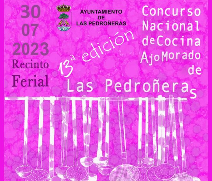 Concurso Nacional de Cocina Ajo Morado Las Pedroñeras