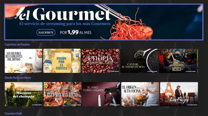 El Gourmet Streaming gastronomía