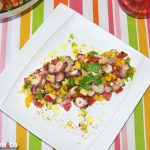 Pulpo y anguila ahumada