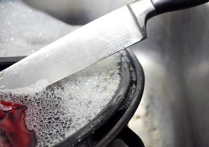 Conservar cuchillo cocina