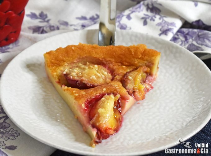 Tarta de ciruelas