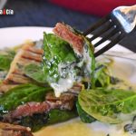 Salsa de espinacas y mascarpone