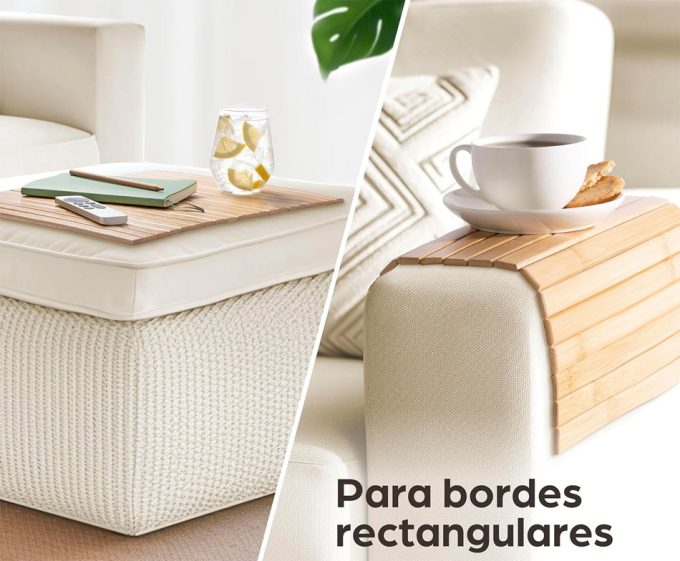 Bandeja para el sofá Bandeja flexible