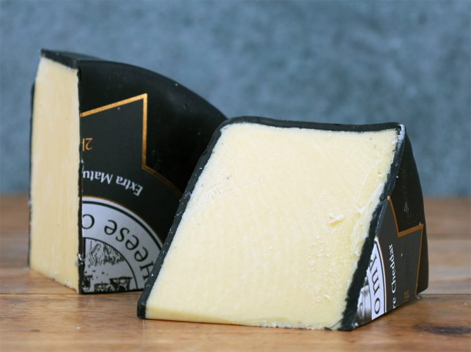 Sabores del queso Cheddar