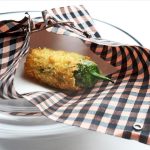 Croquetas de arroz y pimientos