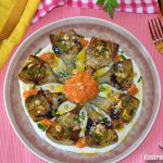 Salsa de yogur, queso y romesco