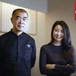 Zhao Jia y el Dai Jun del Restaurante Lamdre