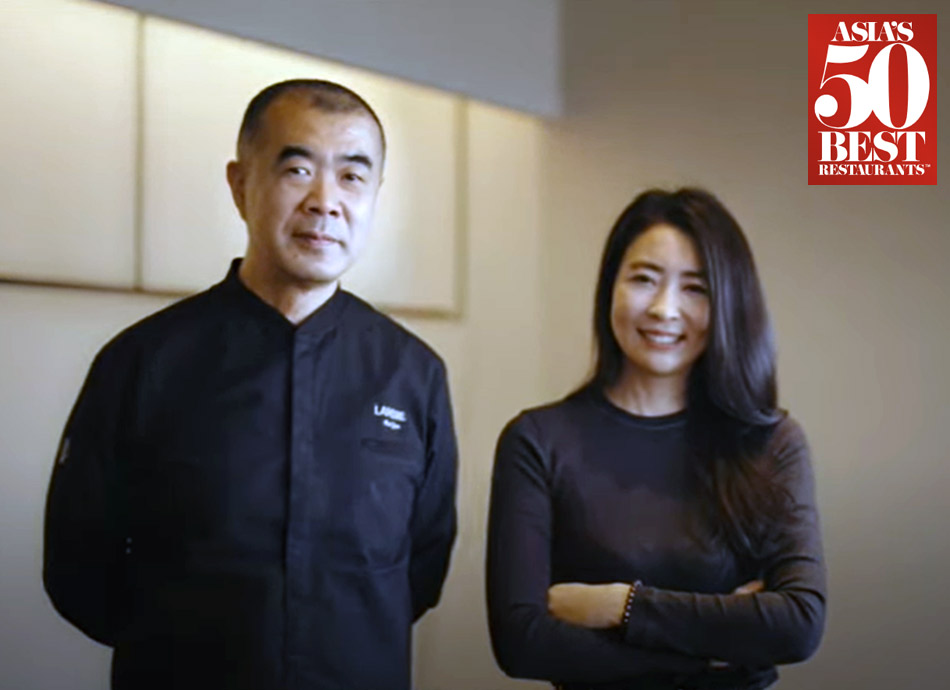 Zhao Jia y el Dai Jun del Restaurante Lamdre
