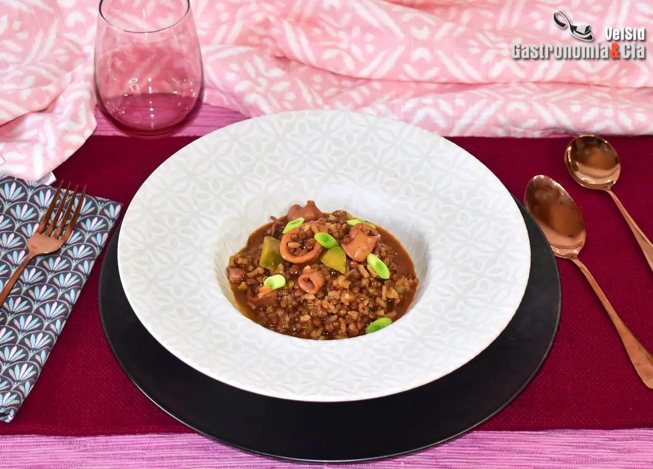 Platos de cuchara con lentejas