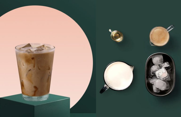 Receta de café de Starbucks Cómo hacer Iced Latte en casa