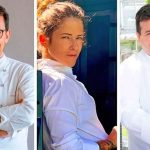 Francis Paniego, Marcos Morán y Rakel Cernicharo