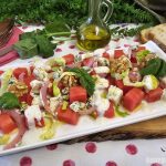 Ensalada de verano con sandía