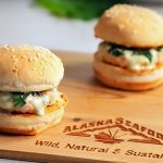 Hamburguesa de salmón