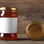 Etiqueta tarro cristal