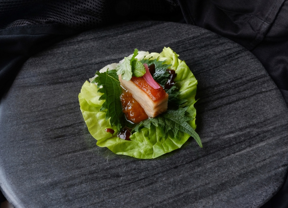 Saam de papada confitada