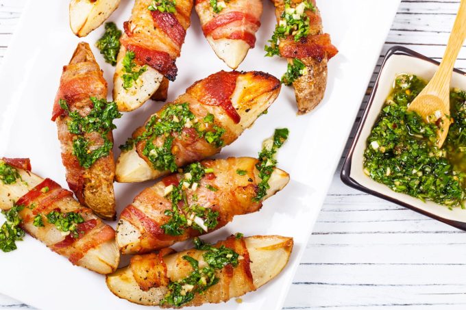 Salsa de perejil, ajo y limón