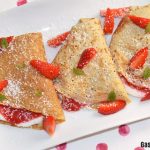 Creps con frutos rojos