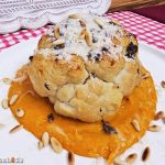 Coliflor con crema de calabaza