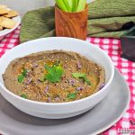 Hummus tradicional con champiñones