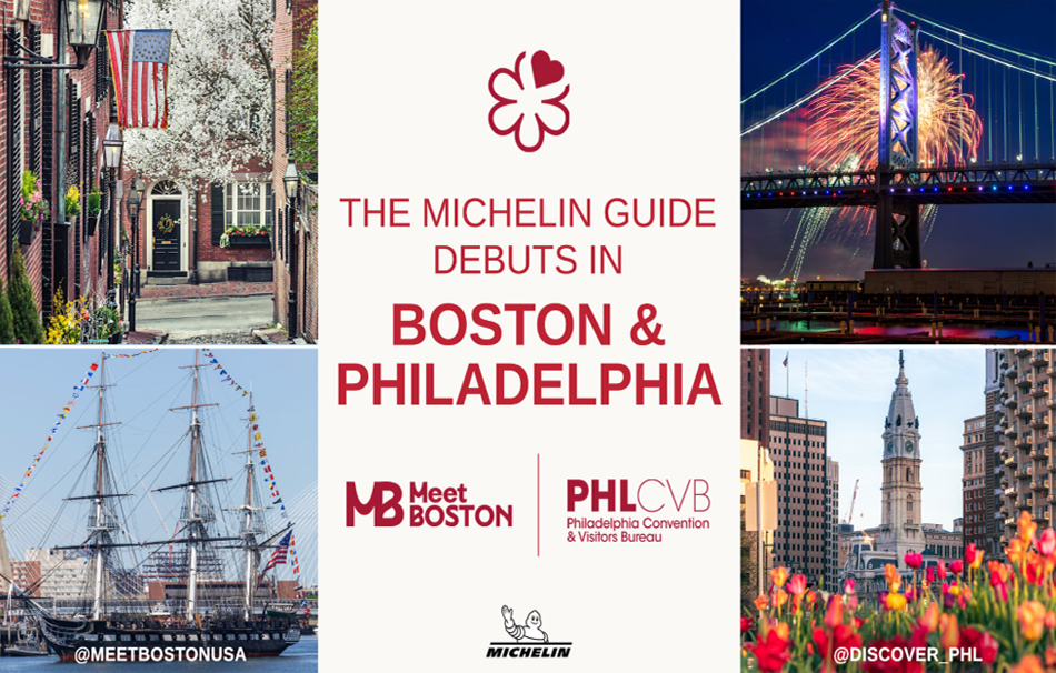 Nuevas guía Michelin de Boston y Filadelfia