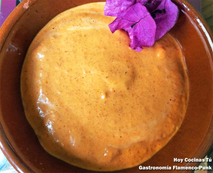 Mayonesa de pimientos rojos asados