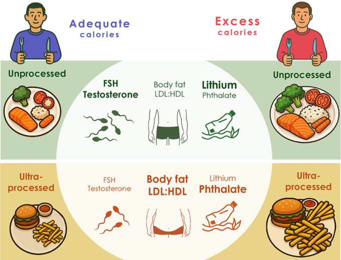 Dieta ultraprocesados vs dieta alimentos frescos