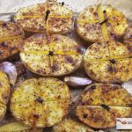 Patatas al horno con clavo y especias