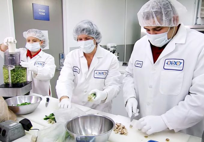 Laboratorio de Sistemas Alimentarios Espaciales de la NASA : pruebas de alimentos