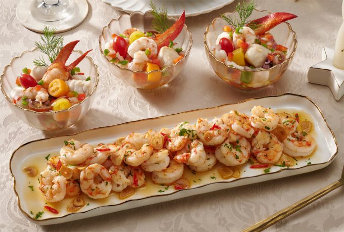 Platos preparados para los menús de Navidad 2025